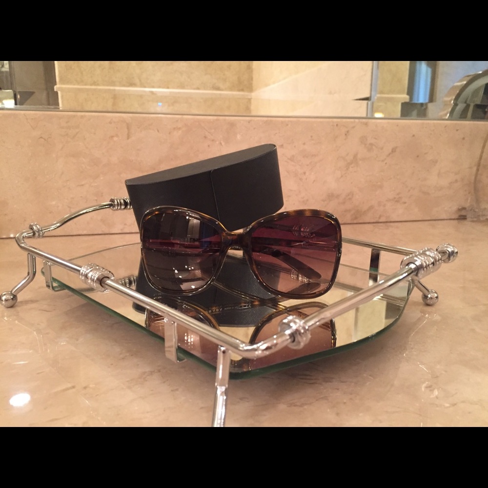 Prada sunglasses, brown